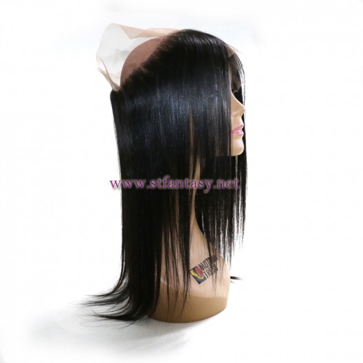 ST Fantasy 360 Lace Frontal Closure Straight Hair With 2Bundles Virgin Hair