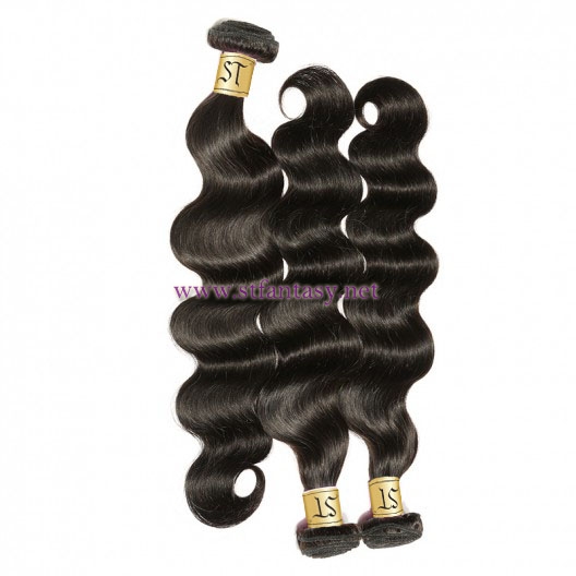 ST Fantasy  Brazilian Body Wave Hair 3Bundles Black Color