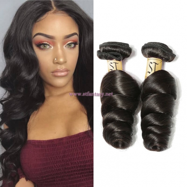 ST Fantasy Malaysian Virgin Hair Loose Wave 4Bundles