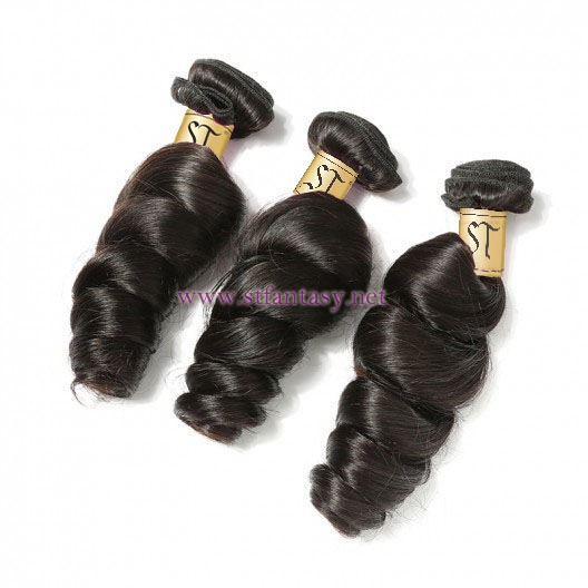 ST Fantasy Peruvian Loose Wave Hair 3Bundles Unprocessed Human Hair Weave
