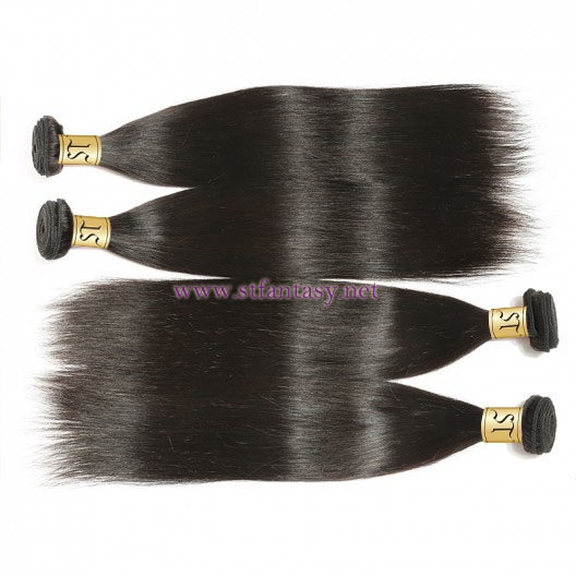 ST Fantasy Malaysian Straight Lace Closure 4*4Inch With Human Hair 3Bundles