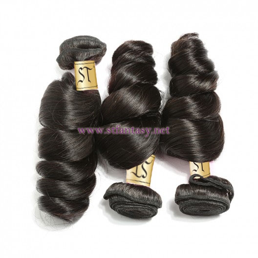 ST Fantasy Virgin Indian Hair Loose Wave Weft 3Bundles