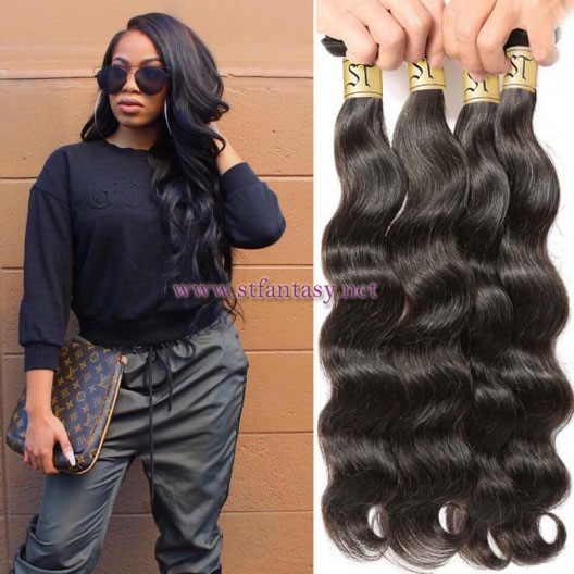 ST Fantasy Virgin Brazilian Body Wave Human Hair 4Bundles