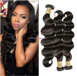 ST Fantasy Peruvian Human Hair 4Bundles Virgin Unprocessed Body Wave Hair Natural Color