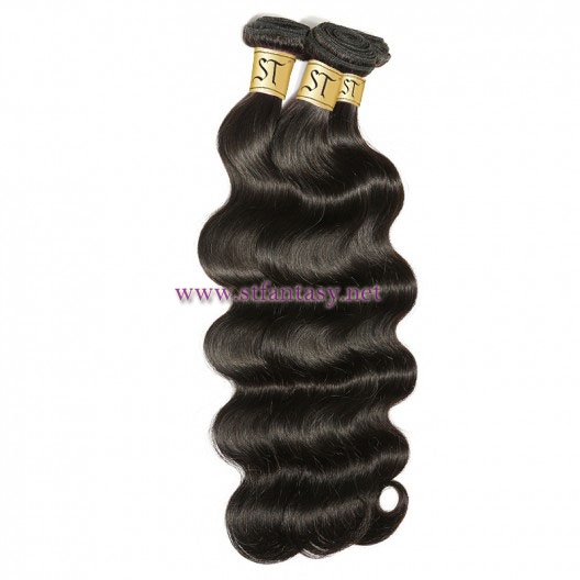 ST Fantasy  Brazilian Body Wave Hair 3Bundles Black Color