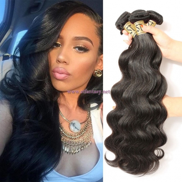 ST Fantasy  Indian Body Wave 3Bundles 8-30 Inches Human Hair Weave