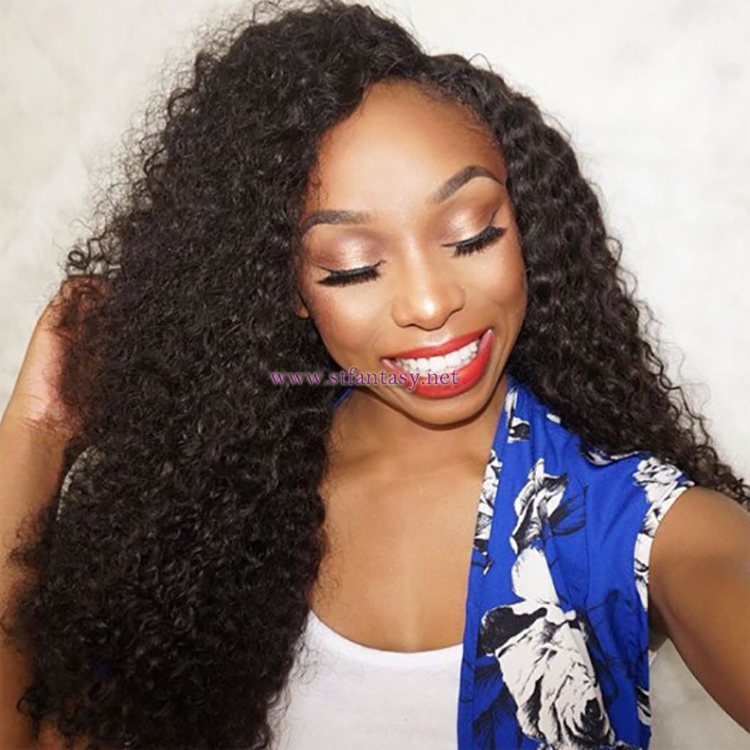 ST Fantasy Malaysian Virgin Hair African American Jerry Curly Weave 4Bundles