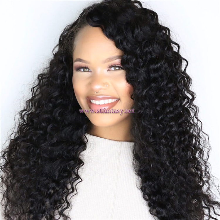 ST Fantasy Indian Deep Wave Hair Weave 4Bundles Human Virgin Hair