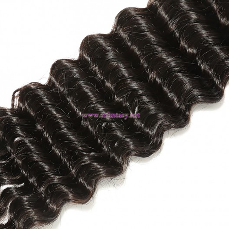 ST Fantasy Peruvian Virgin Hair Peruvian Deep Wave Hair 3Bundles Human Hair Weaving
