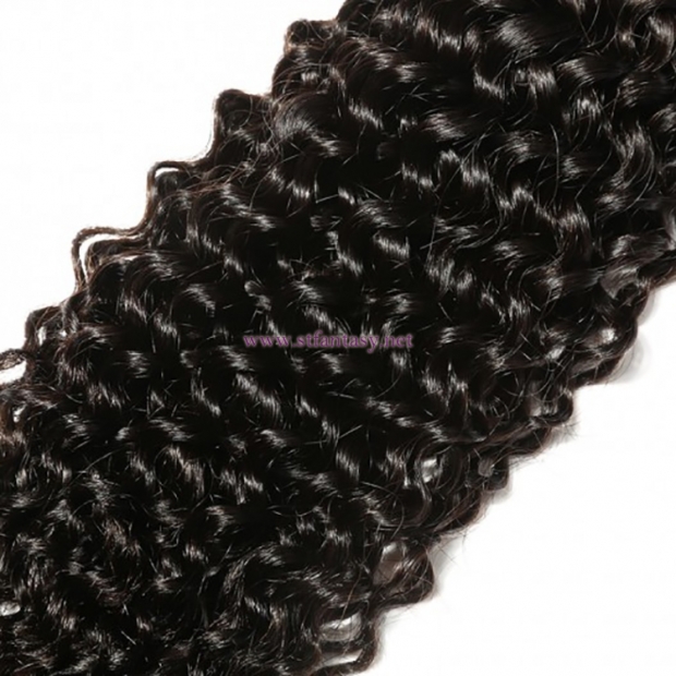 ST Fantasy  Peruvian Virgin Remy Jerry Curly Hair 3Bundles