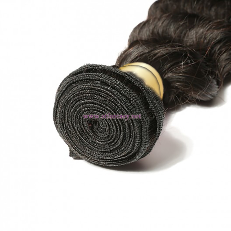 ST Fantasy Deep Wave Brazilian Hair 3Bundles African American Hairstyle