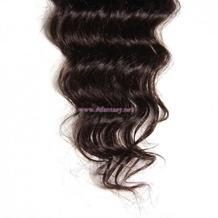 ST Fantasy Peruvian Natural Wave Virgin Hair Bundles With Closure