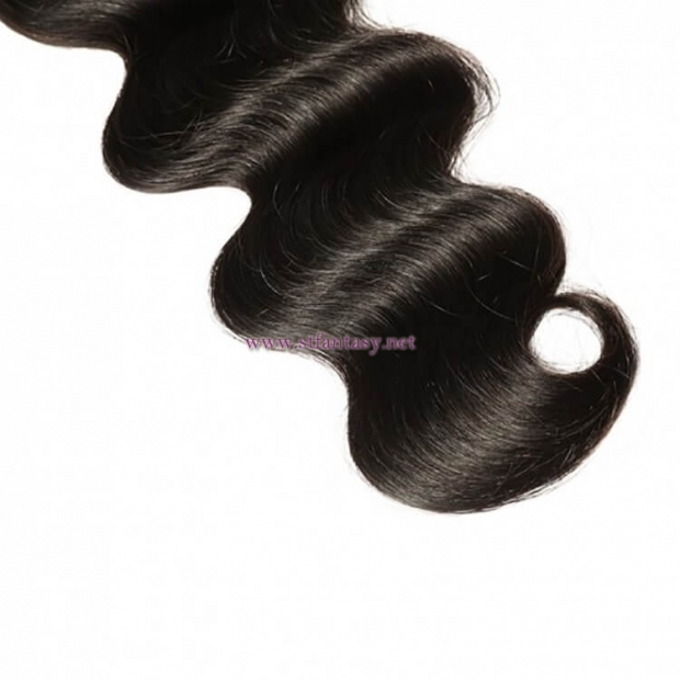 ST Fantasy Brazilian Hair 4Bundles With Lace Closure Body Wave Hair Weft