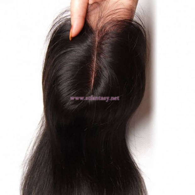 ST Fantasy 4Bundles Brazilian Straight Hair With Lace Closure 44