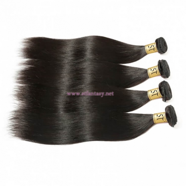 ST Fantasy Indian Virgin Hair Straight 44Inch Lace Closure Piece