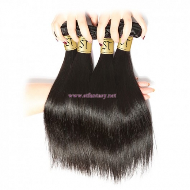ST Fantasy Indian Virgin Hair Straight 44Inch Lace Closure Piece