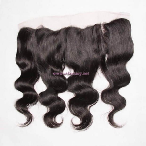 ST Fantasy  Lace Frontal Closure with 4Bundles Malaysian Hair Natural Color