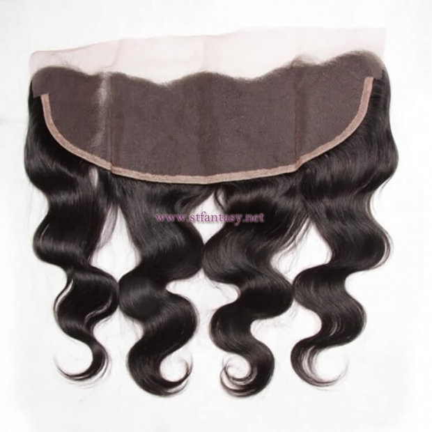 ST Fantasy Indian Hair Lace Frontal Closure With 3Bundles Body Wave Weft