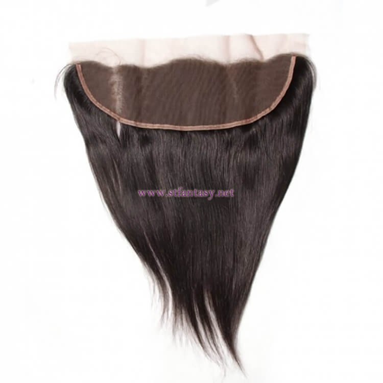 ST Fantasy Malaysian Straight Hair Frontal Closure With 4Bundles