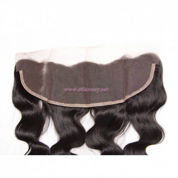 ST Fantasy 13x4'' Peruvian Lace Frontal Closure With 4Bundles Body Wave Hair