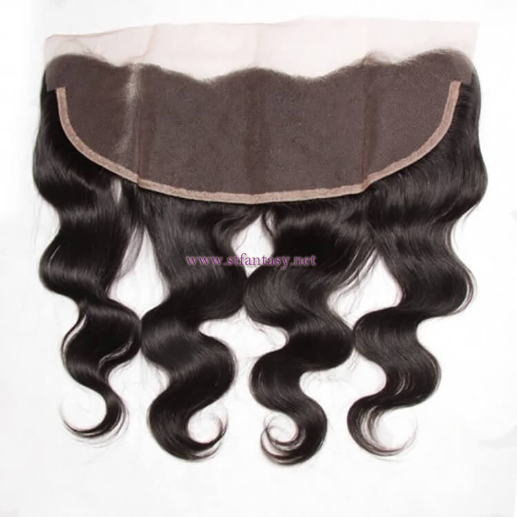 ST Fantasy 13x4'' Peruvian Lace Frontal Closure With 4Bundles Body Wave Hair