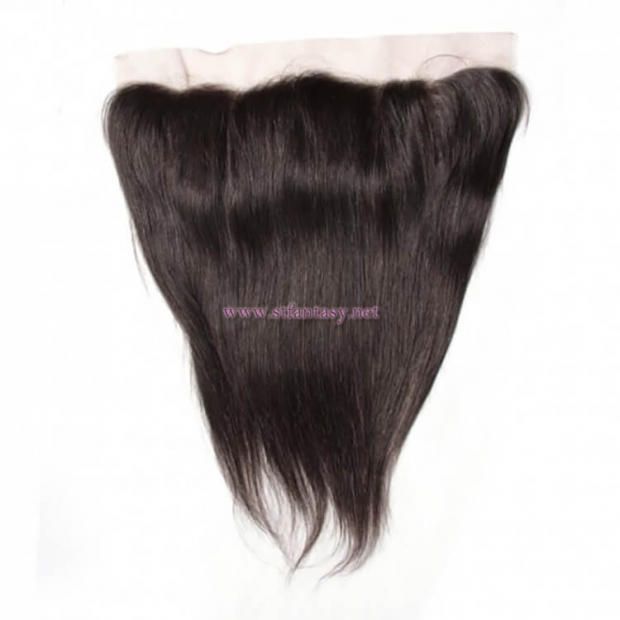 ST Fantasy Peruvian Straight Hair 4Bundles With 13X4 Lace Frontal Closure