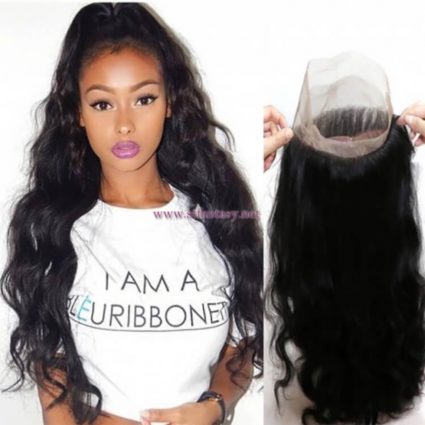 ST Fantasy 360 Lace Frontal Closure Body Wave Human Hair