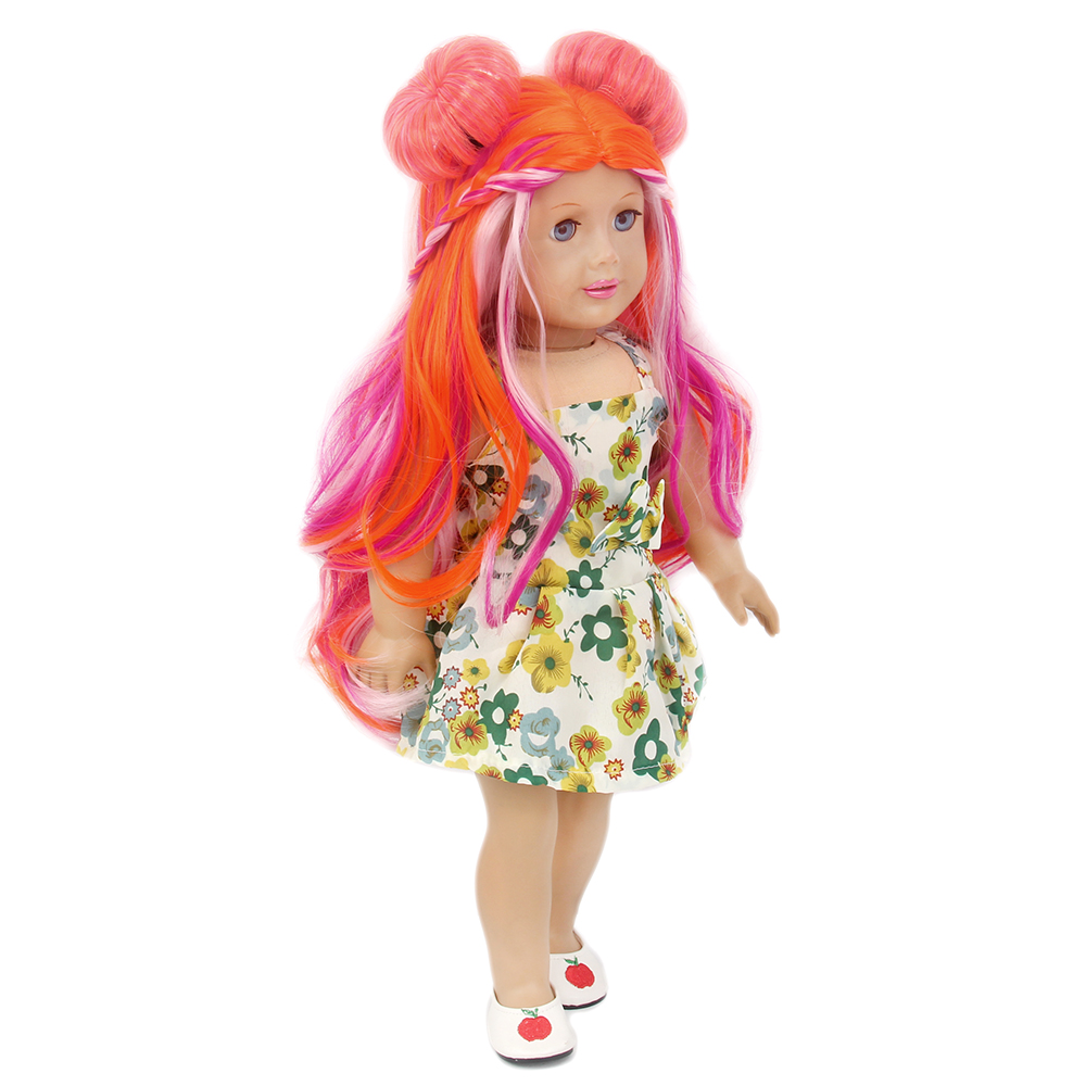 STFantasy Fashion Dolls Red Wig for 18'' American Doll