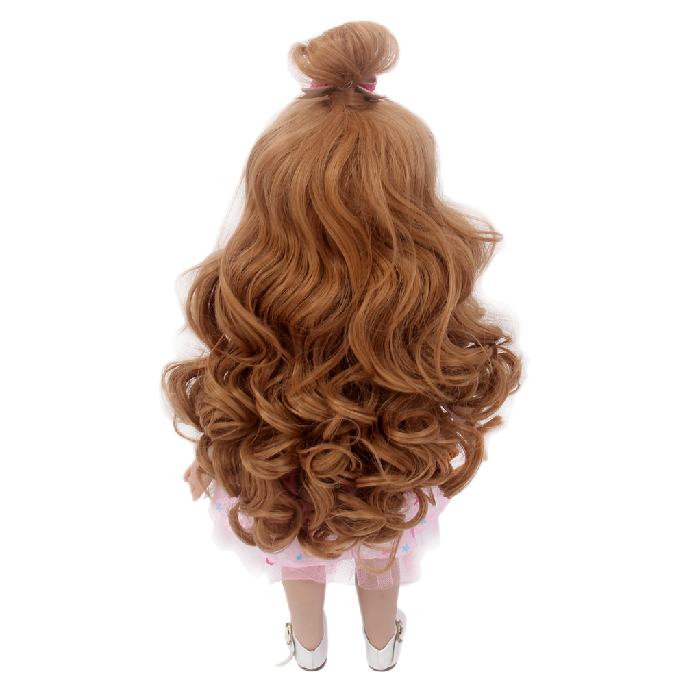 Fantasy doll wig hair for 18 inch american girl dolls wig