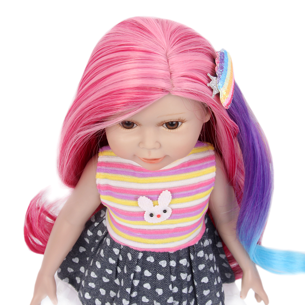 China Wig Manufacturer Drop Shipping 100% Japanese Synthetic Doll Wig GF-B4642#G737