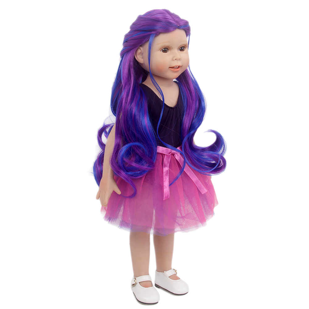 Synthetic Wigs For 18" American Girl Doll Wigs GF-B4618#T2411HTF2517