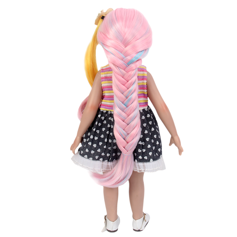 American Girl Doll Wigs Manufacturer Drop Shipping 100% Japanese Synthetic Doll Wig GF-B4643#G738