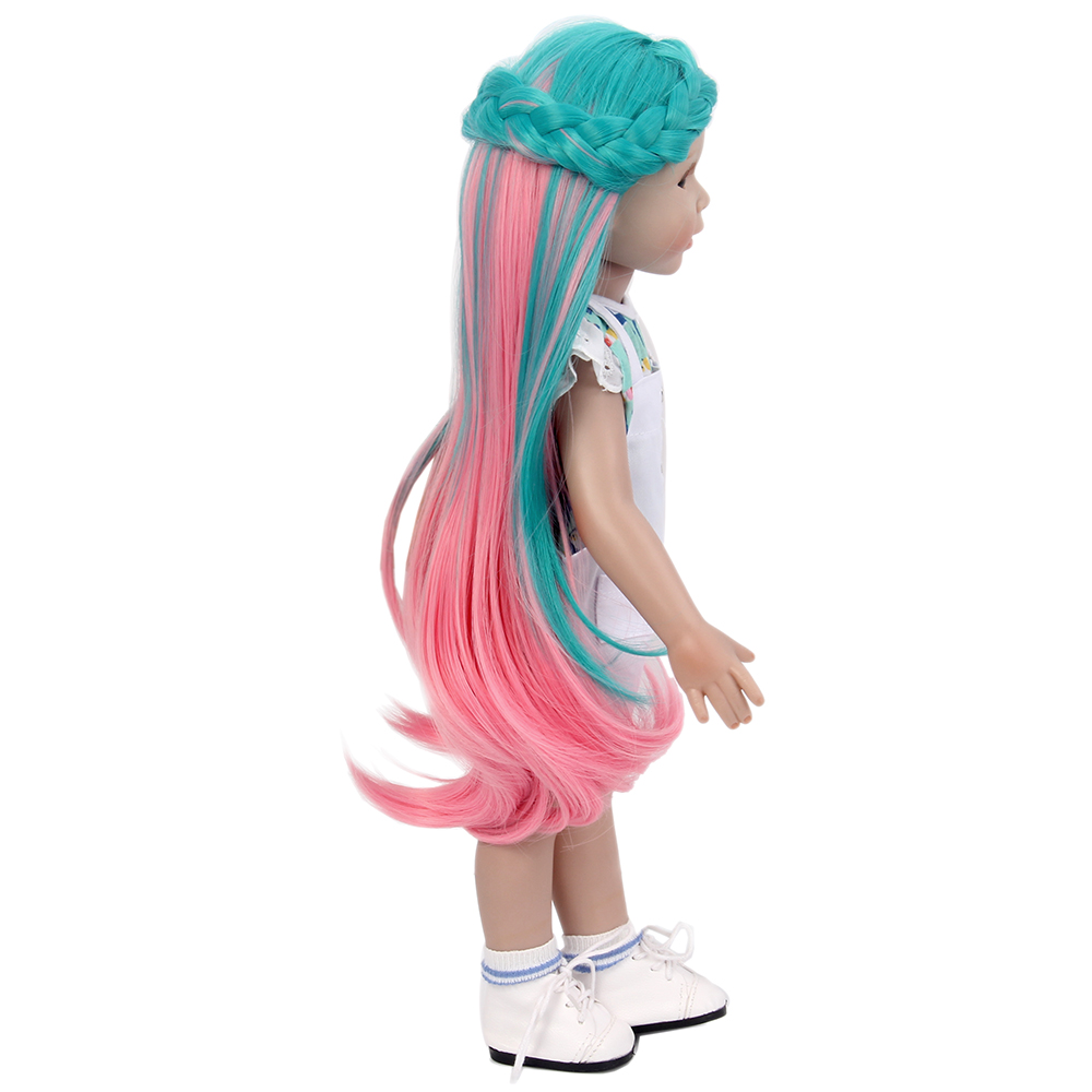 Fantasy Wig Fashion Doll Wig Synthetic Hair 18 inch American Girl Doll Wigs