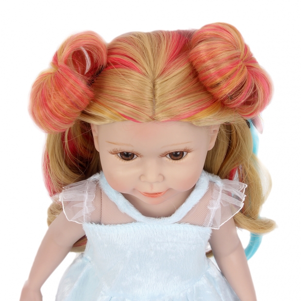 Fantasy Wig Fashion Doll Wig Synthetic Red Hair 18 inch American Girl Doll Wigs