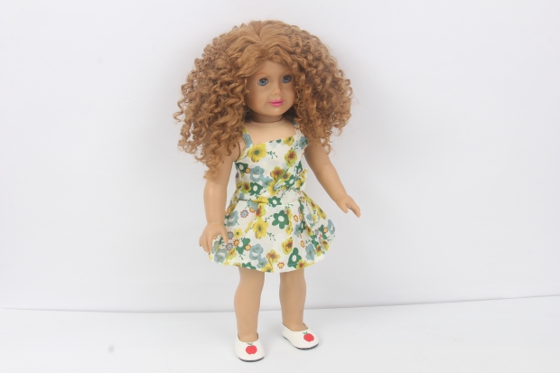 STFantasy Wig custom made Afro doll wig for  American Girl Doll