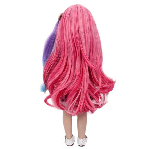 China Wig Manufacturer Drop Shipping 100% Japanese Synthetic Doll Wig GF-B4642#G737