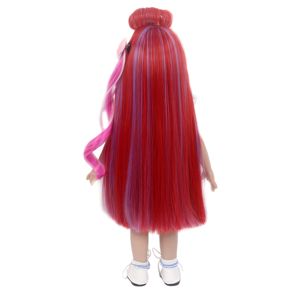 Stfantasy wig long straight Red doll wig