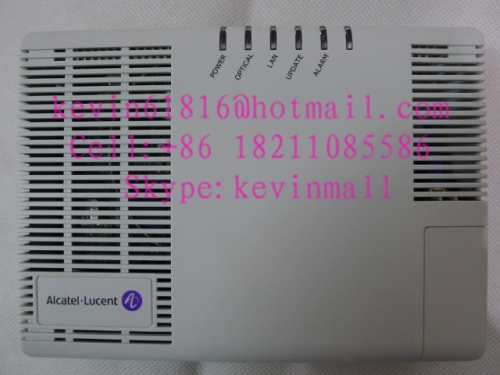 Original Alcatel Lucent  Bell optical network terminal  FTTH ONT I-040E-Q GPON ONU with 4 FE ethernet ports