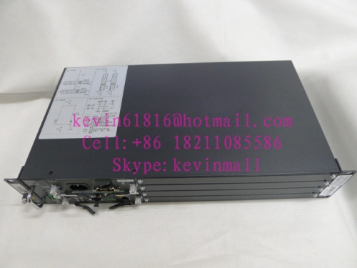 Original ZTE ZXDSL 9806H access, DSLAM, ADSL access, switch,Multi-Media-Service DSLAM 9806H chassis with dual power input