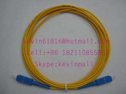 3m optical fiber jumper pigtail SC-SC Connector single model  good quality