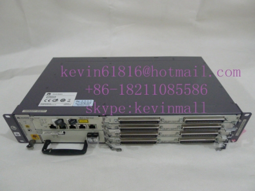 Huawei Digital Subscriber Line Access Multiplexer IP DSLAM SmartAx MA5616 chassis with DC power with 4 boards full set