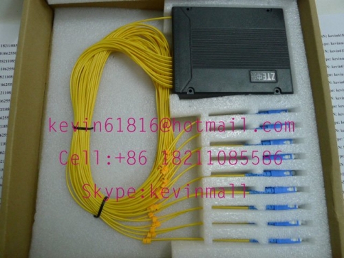 ZTE 1x16 PLC Splitter,siglemode, SC/FC/ST/LC connector ODN
