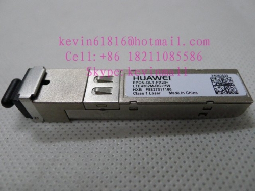 Huawei EPON-OLT-PX20+ LTE4302M-BC+ HW , 1.25G single mode SC port SFP transceiver compatible with Huwei and ZTE EPON  cards.