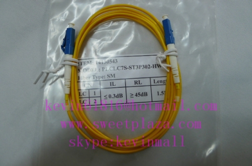 1.5m length, 2mm Optical Fiber jumper cable patchcord with LC-LC Connector single model