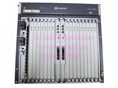 Original Huawei MA5800-X17 OLT with 16 ports PON board GPLF or GPUF of 1GE speed, 21 inch