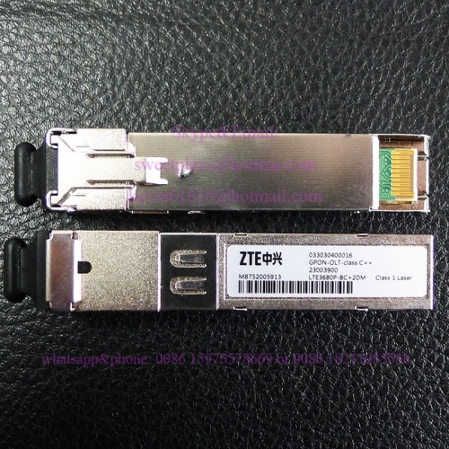 ZTE GPON-OLT- CLASS C++ single mode SFP transceiverLTE3680P-BC+2DB