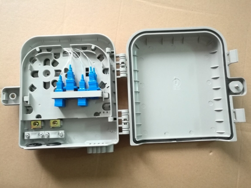1*8 PLC Splitter Box FTTH Fiber optical termination box(easy installation, small housing)