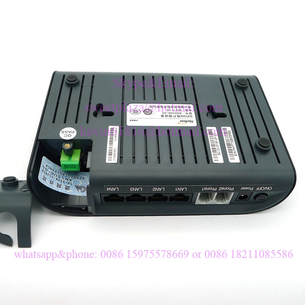 Sc Apc Fiberhome Gpon Optical Network Terminal An5506-04 B5g 4ge Lan +2 