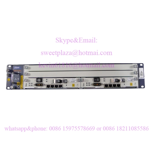 ZTE 19" inch ZXA10 C320 GPON OLT chassis with 2*SMXA/3 of 10G without PON board