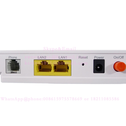 ZTE ZXHN F612 GPON ONU optical network unit With 1GE 1FE ports and 1 POTS, V6 version firmware